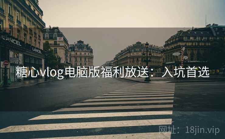 糖心vlog电脑版福利放送：入坑首选