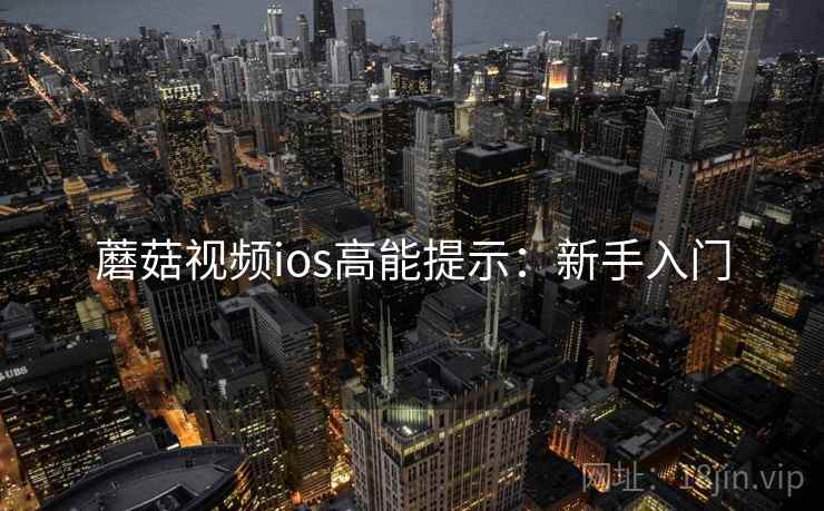 蘑菇视频ios高能提示：新手入门